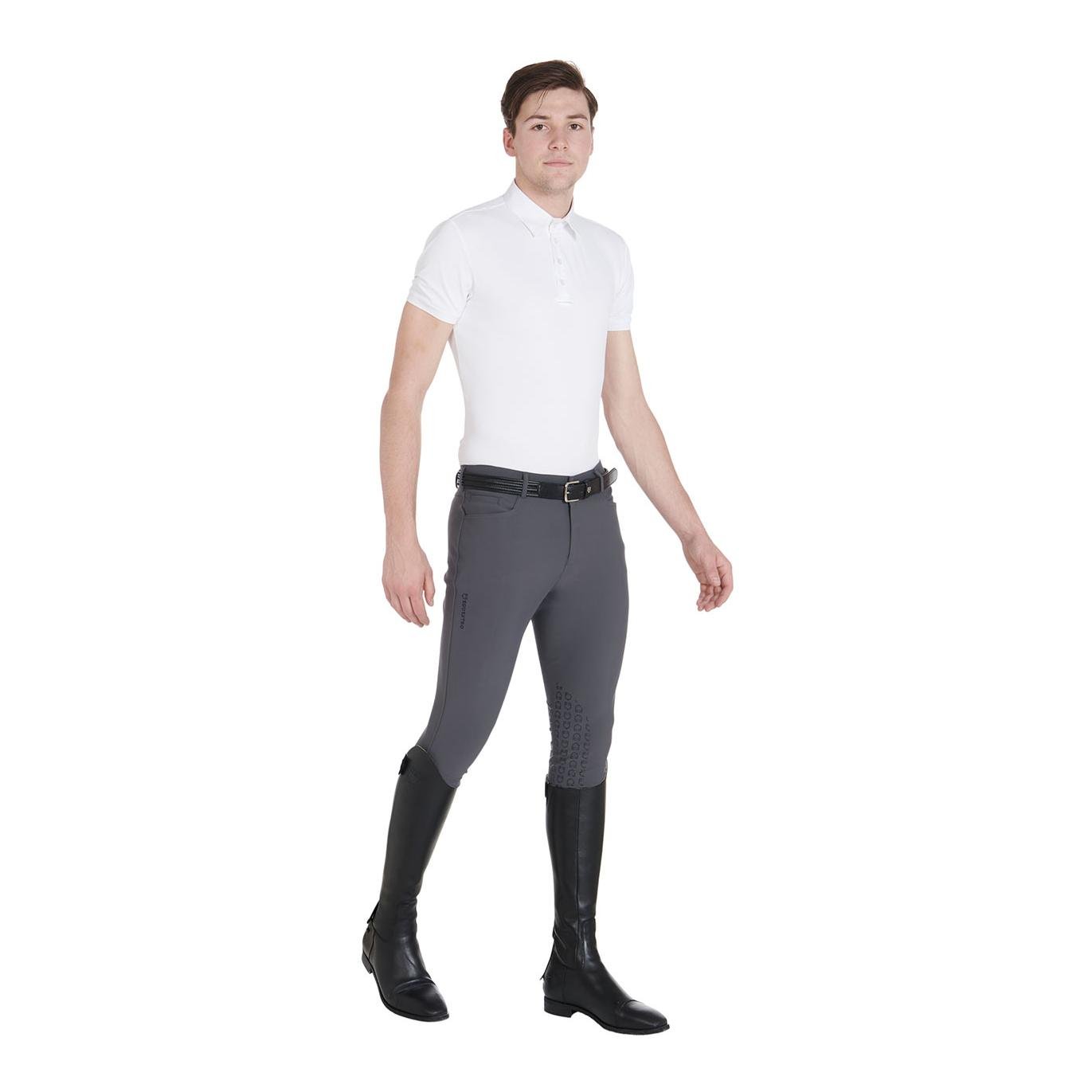 Reithose Caspar Kniebesatz Herren