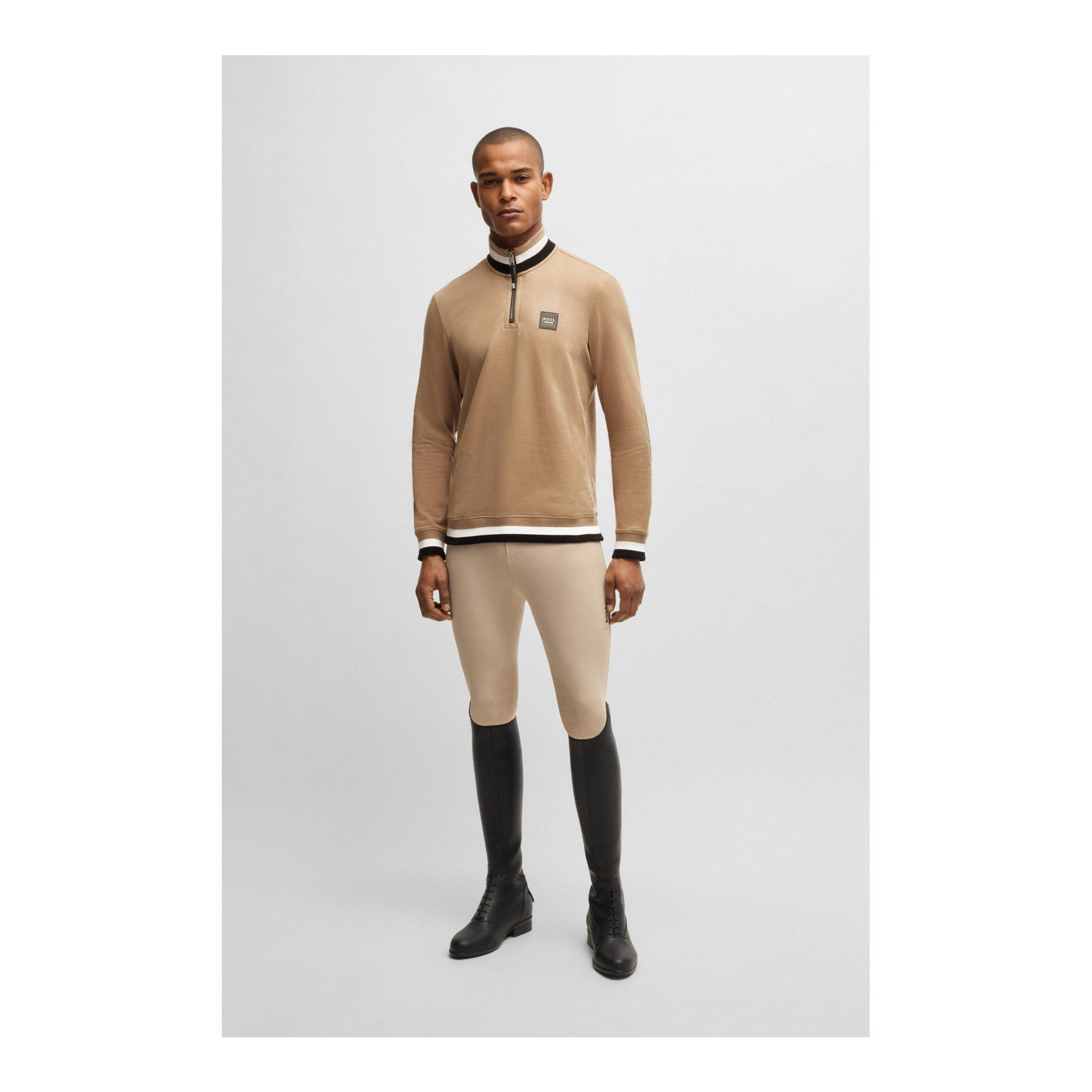 Pullover Troyer Stehkragen