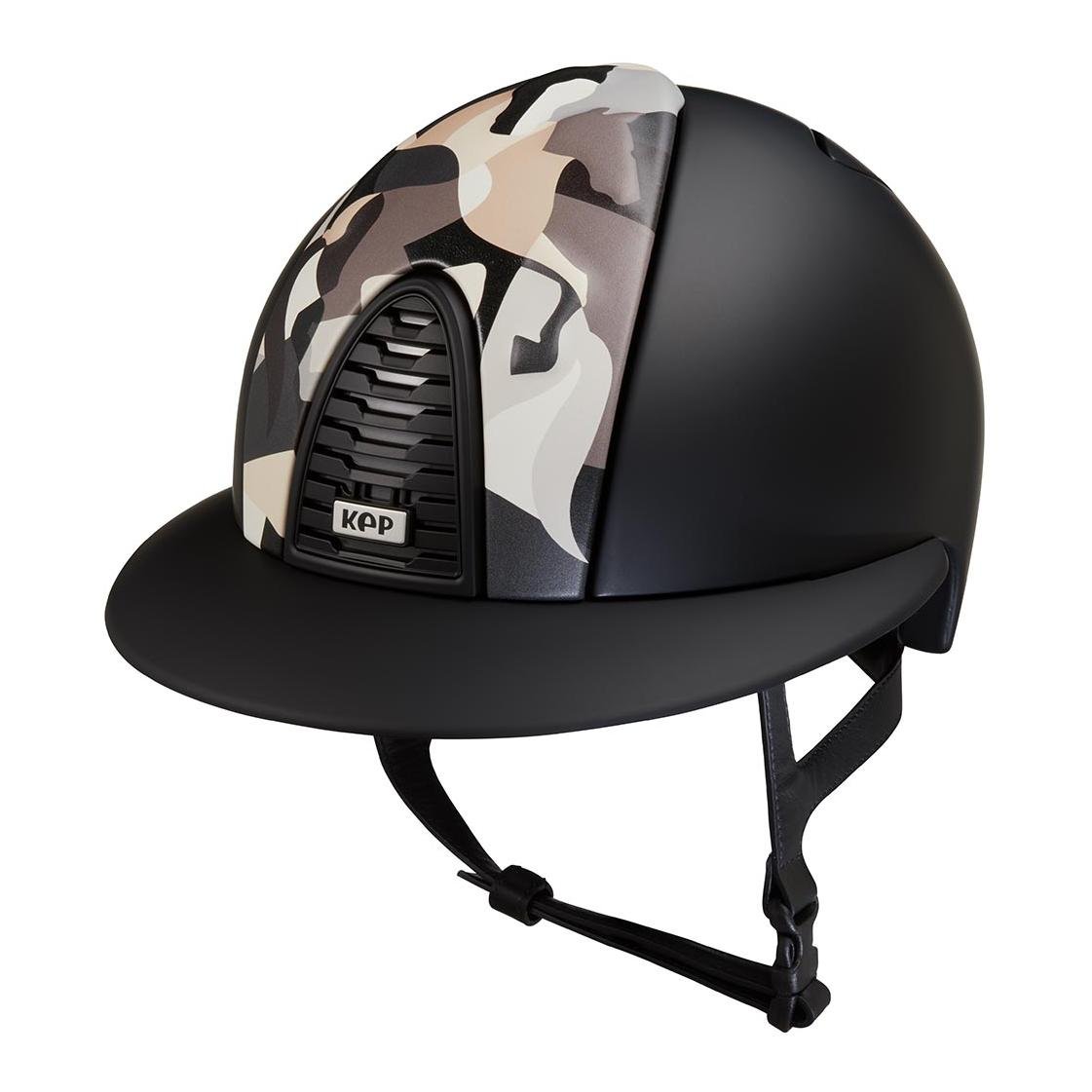 Reithelm Cromo 2.0 Textile Black + Viking Insert Reithelm Cromo 2.0 Textile Black + Viking Insert