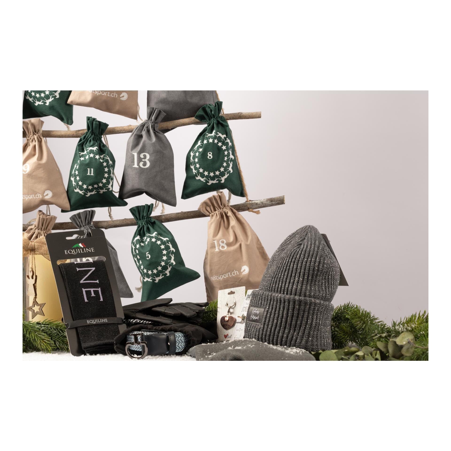 Adventskalender Beutel-Set Reitsport 