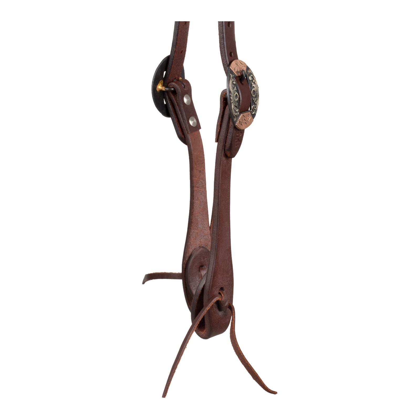 Pool's Westernzaum One-Ear German Buckles