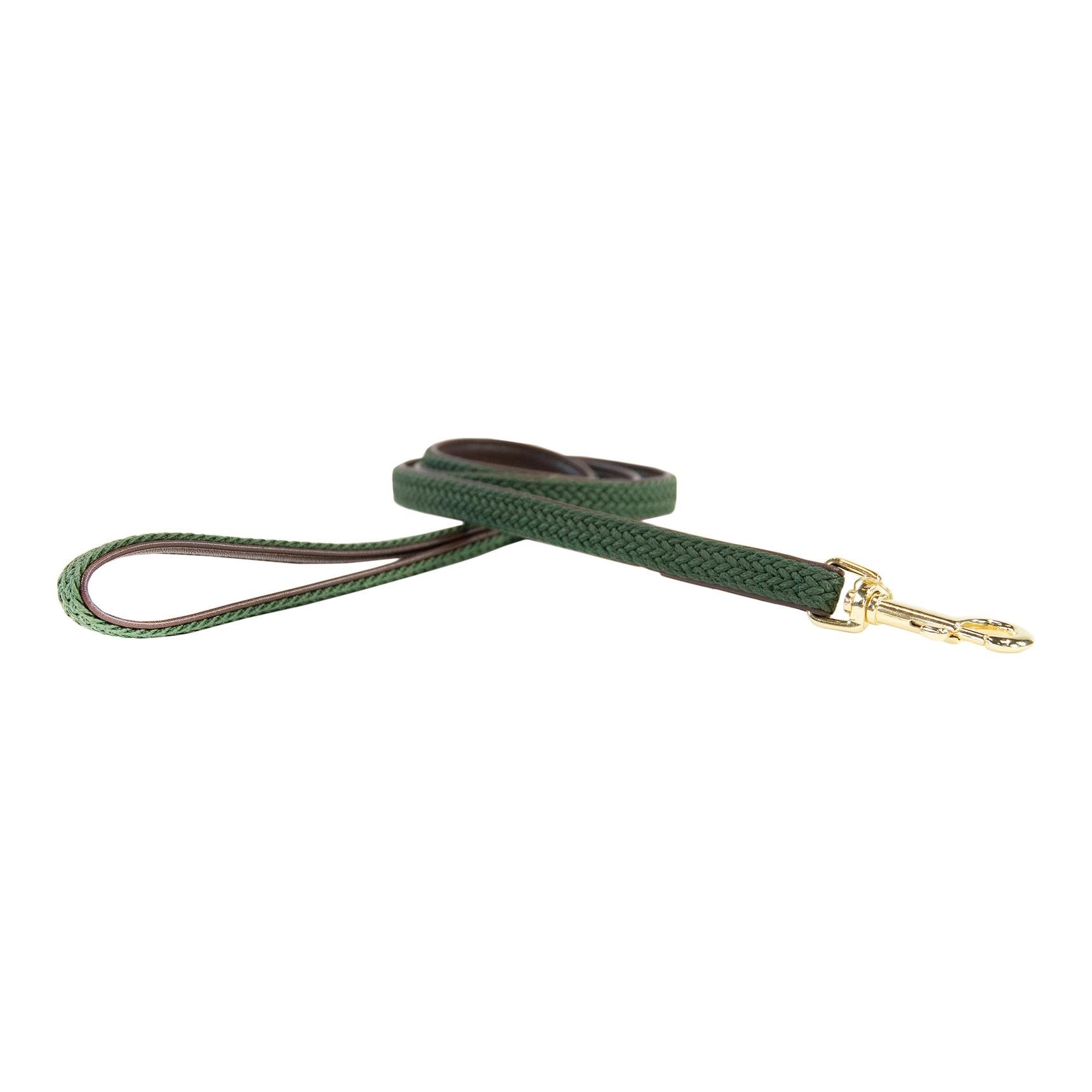 Hundeleine Nylon geflochten - olive green Hundeleine Nylon geflochten - olive green