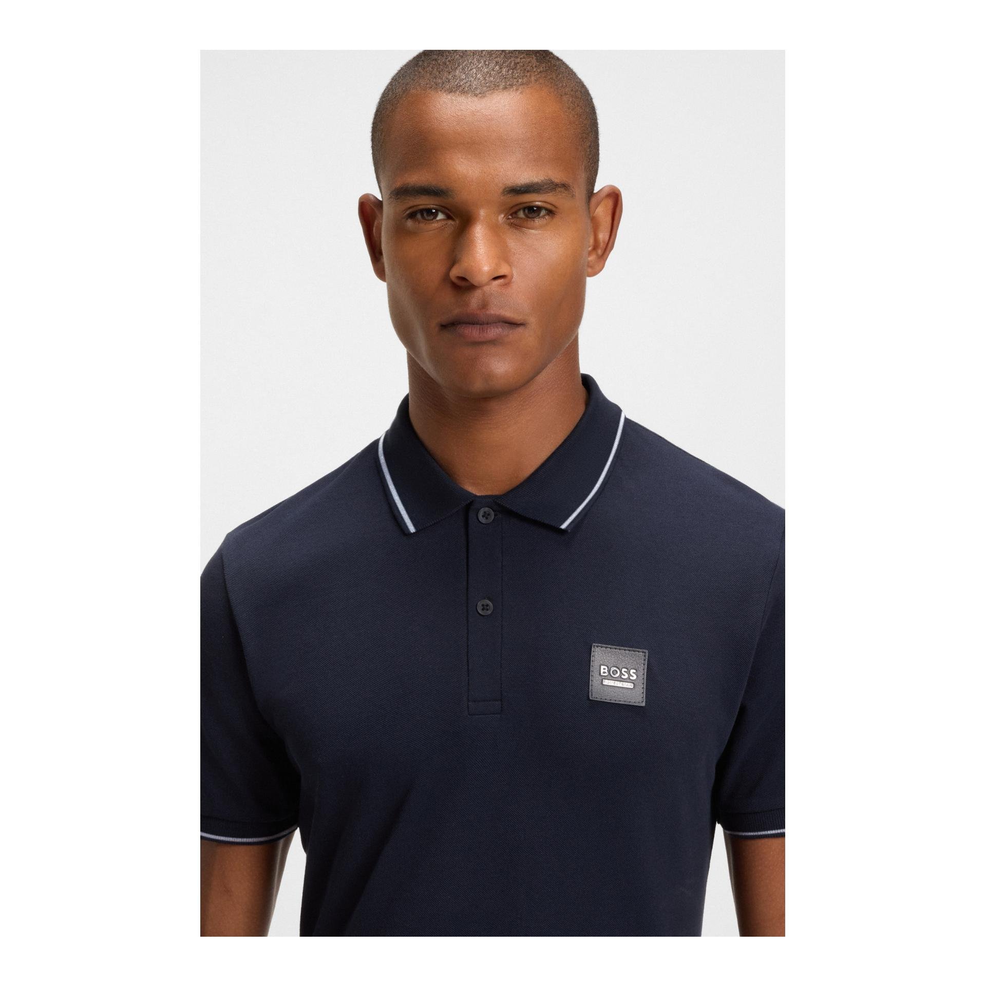 BOSS Equestrian Paul Polo Patch Homme