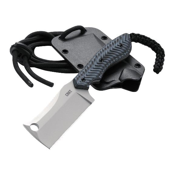 S.P.E.C.™ (Small Pocket Everyday Cleaver) - EDC/Couteau d'intervention avec étui thermoplastique