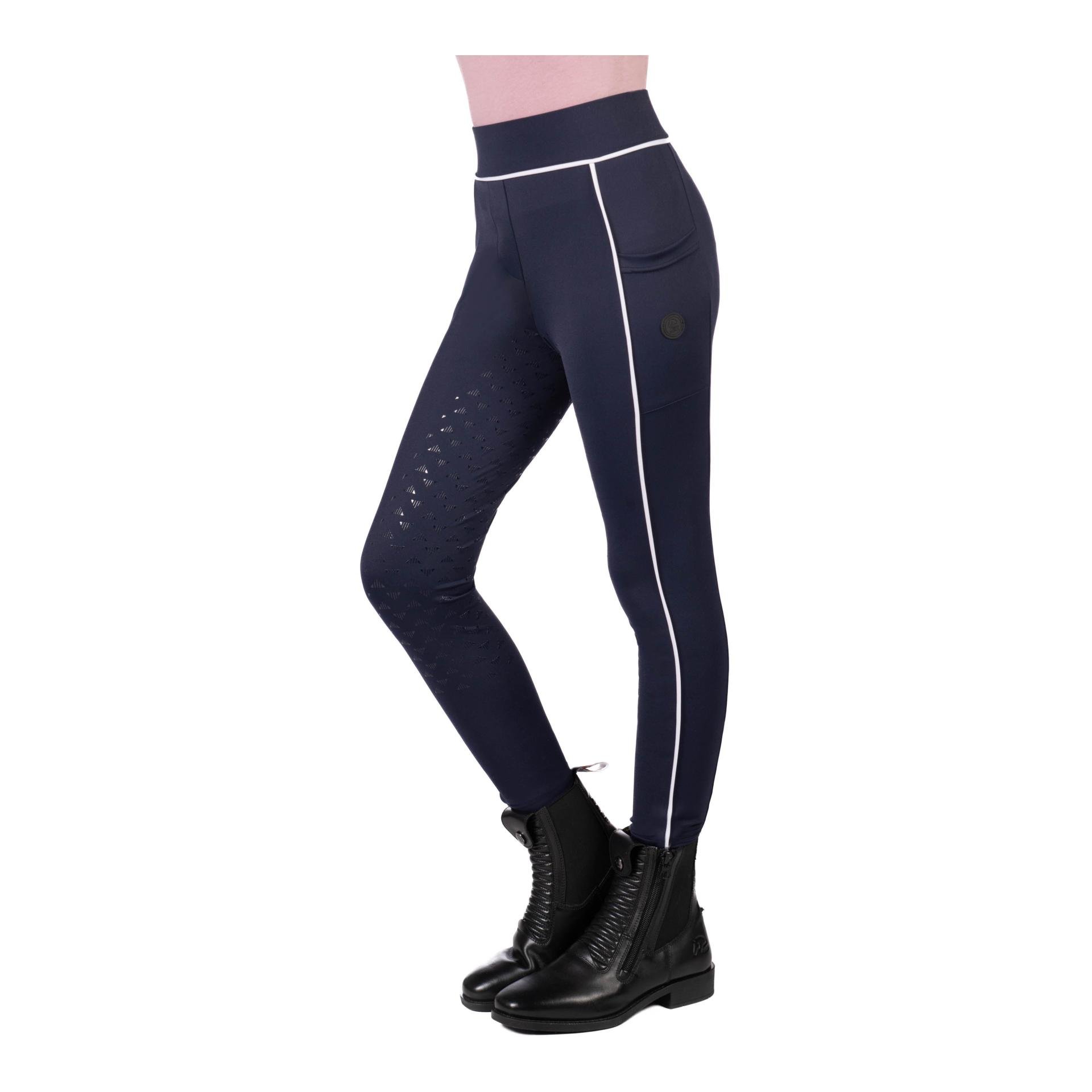 HKM Reitleggings Maui Silikon-Vollbesatz
