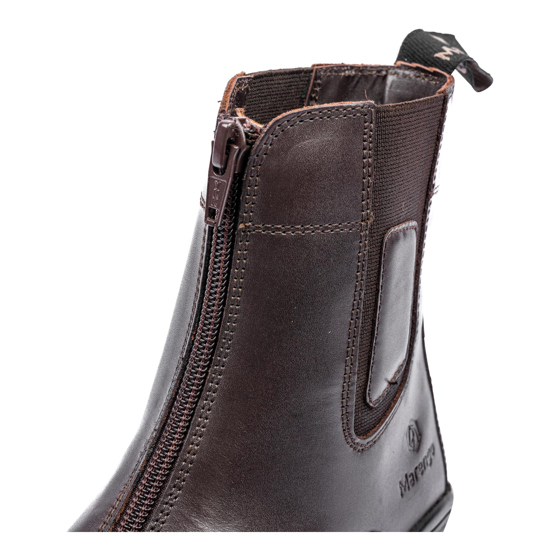 Reitstiefelette Frontzip Pro Echtleder Reitstiefelette Frontzip Pro Echtleder