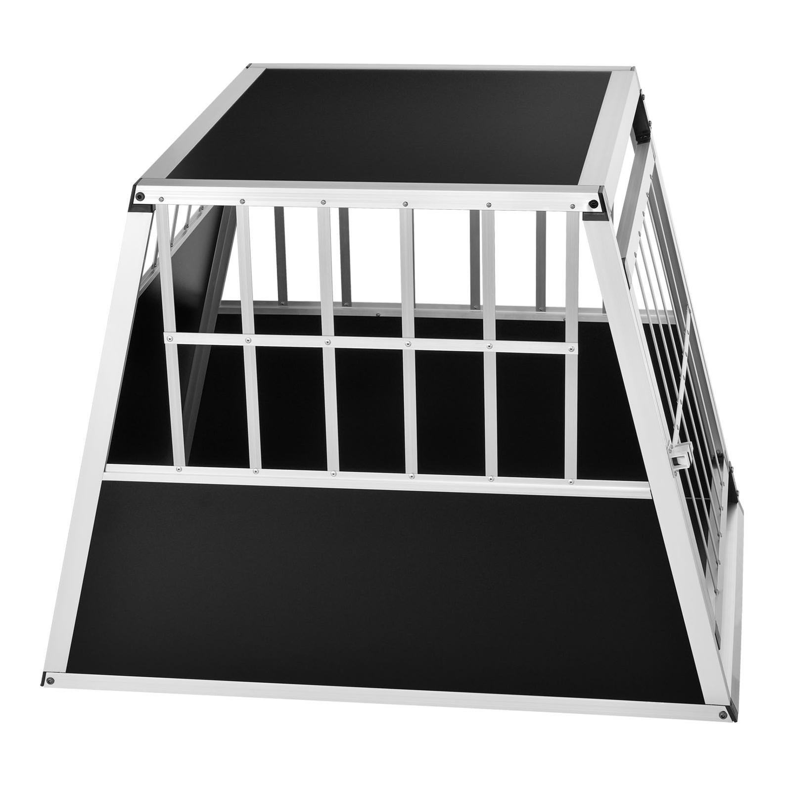 Hundetransportbox aus Aluminium Grösse L-XL Hundetransportbox aus Aluminium Grösse L-XL