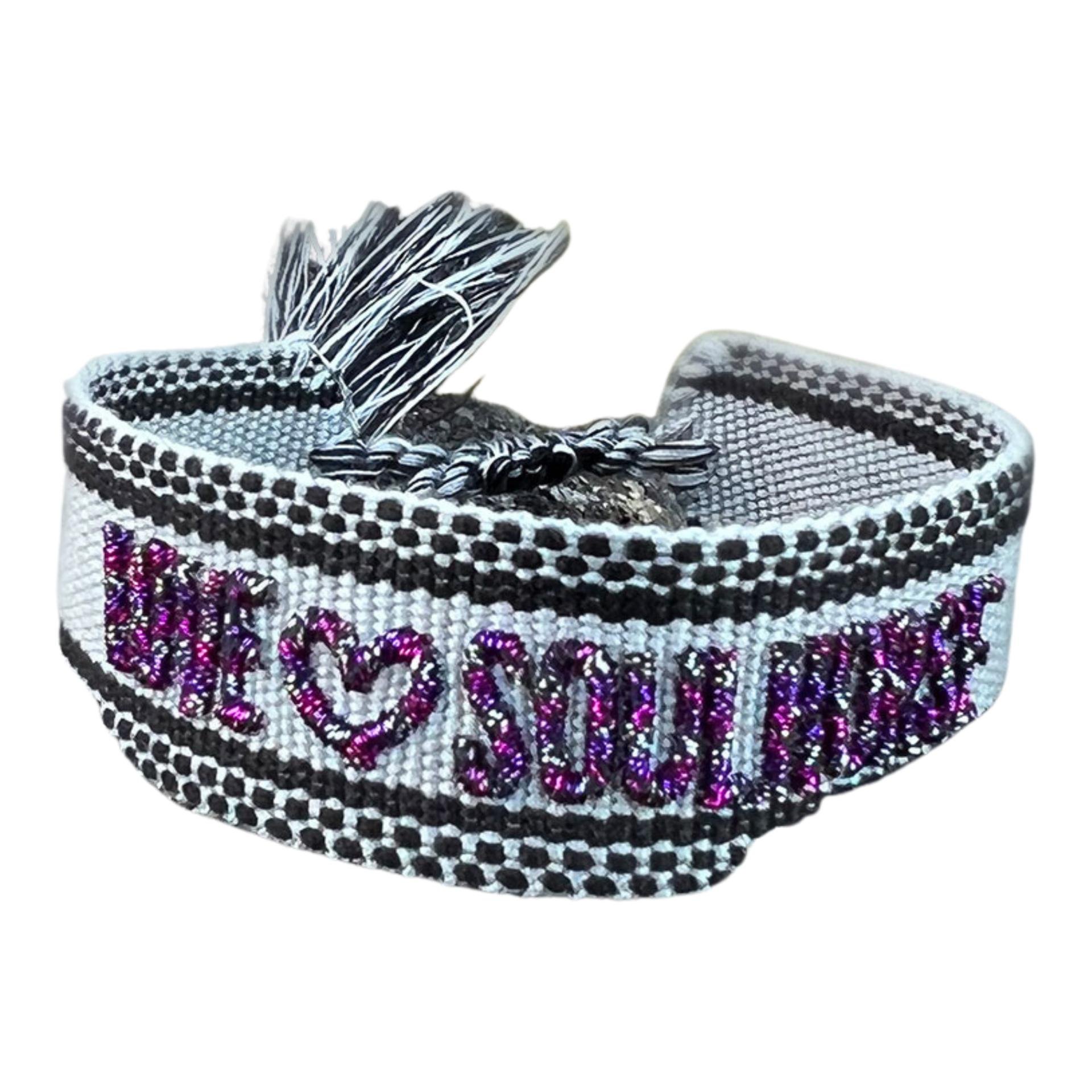 Stoffarmband "Love Soulhorse"