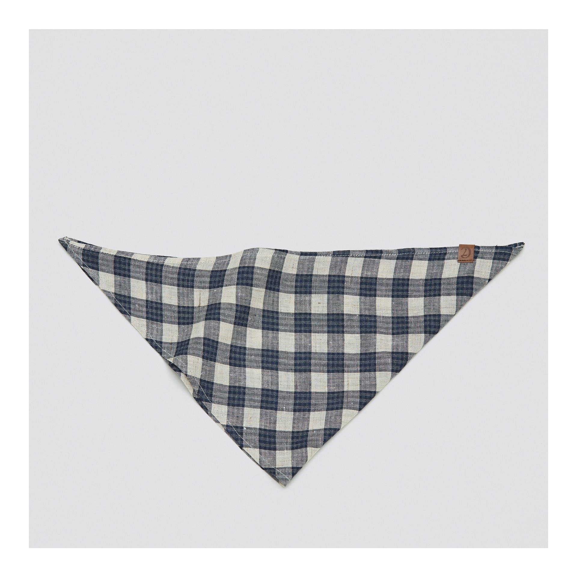 Cloud 7 Bandana Check - blau / beige