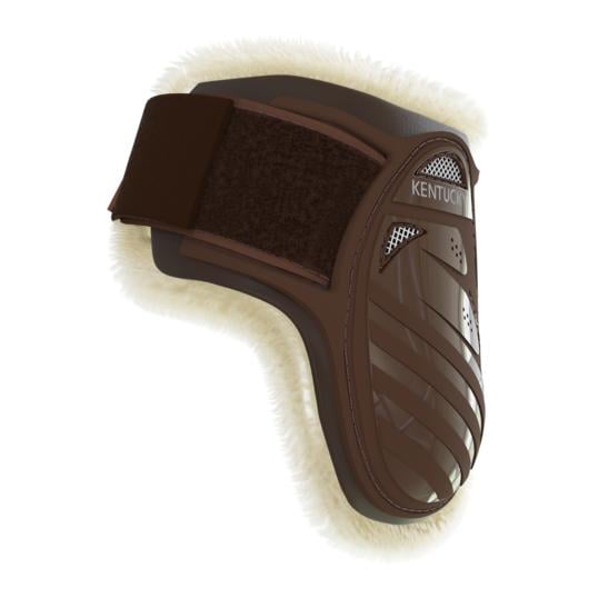 Streichkappen Vegan Lamfell young Horse - braun Streichkappen Vegan Lamfell young Horse - braun