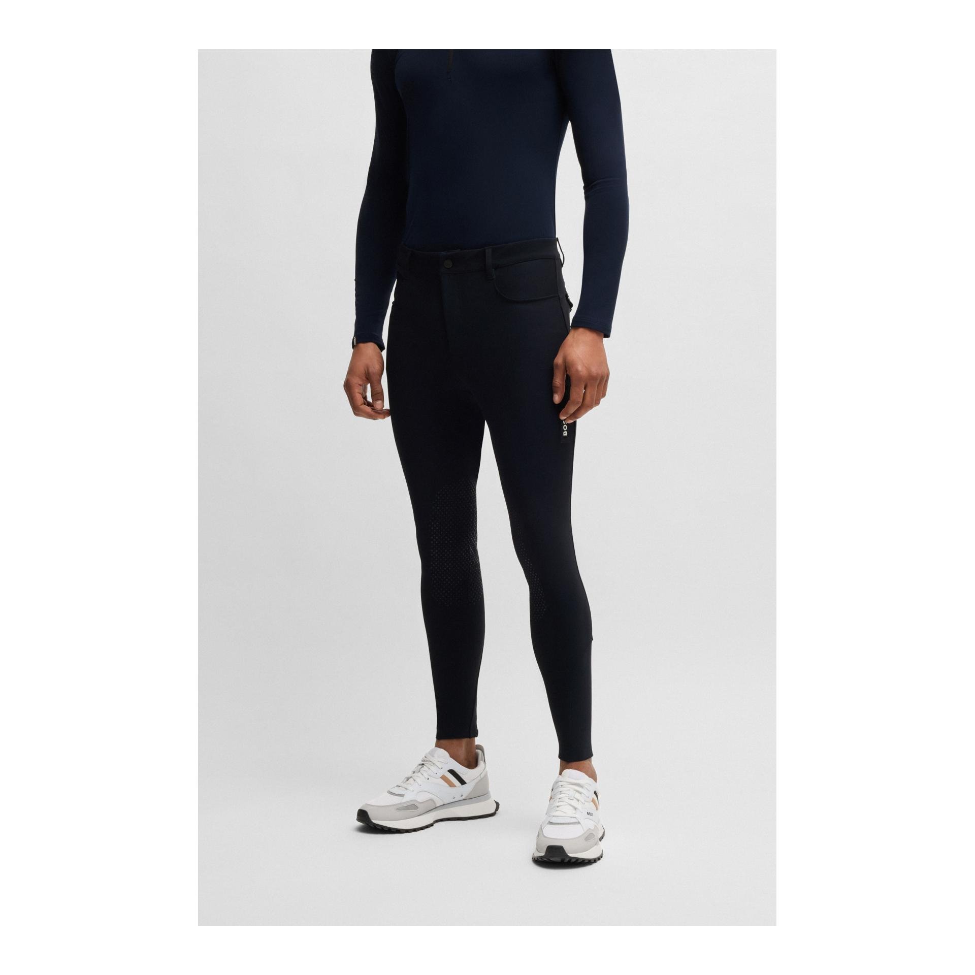 BOSS Equestrian Reithose James Kniebesatz