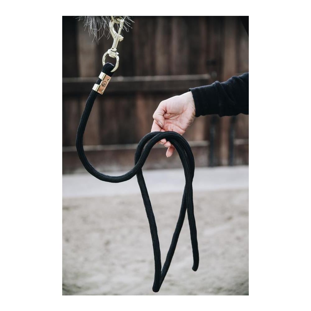 Führstrick Basic Karabinerhaken - schwarz Führstrick Basic Karabinerhaken - schwarz