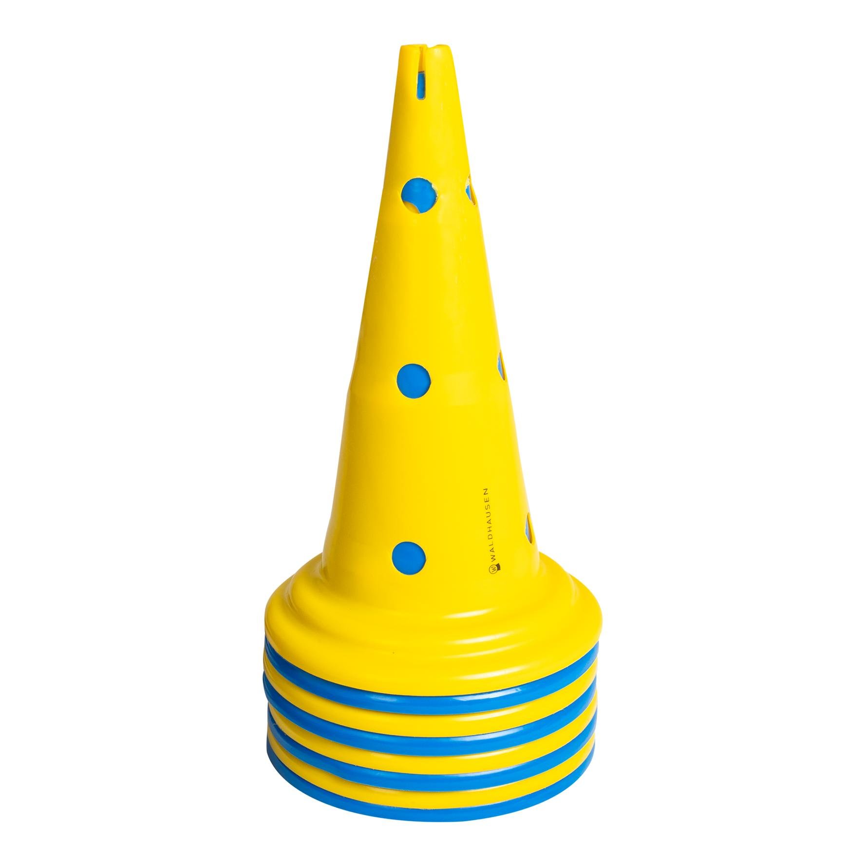 Waldhausen Lot de 8 cônes XL avec sac de transport