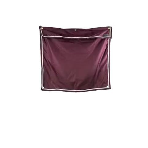 Kentucky Boxenwandvorhang wasserdicht classic kurz Taille: 135x125 cm, Couleur: Bordeaux