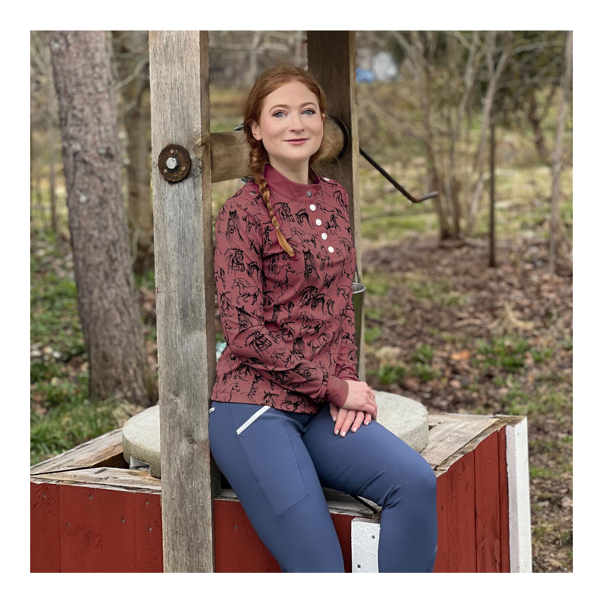 Funktionsshirt Longsleeve Horses Funktionsshirt Longsleeve Horses