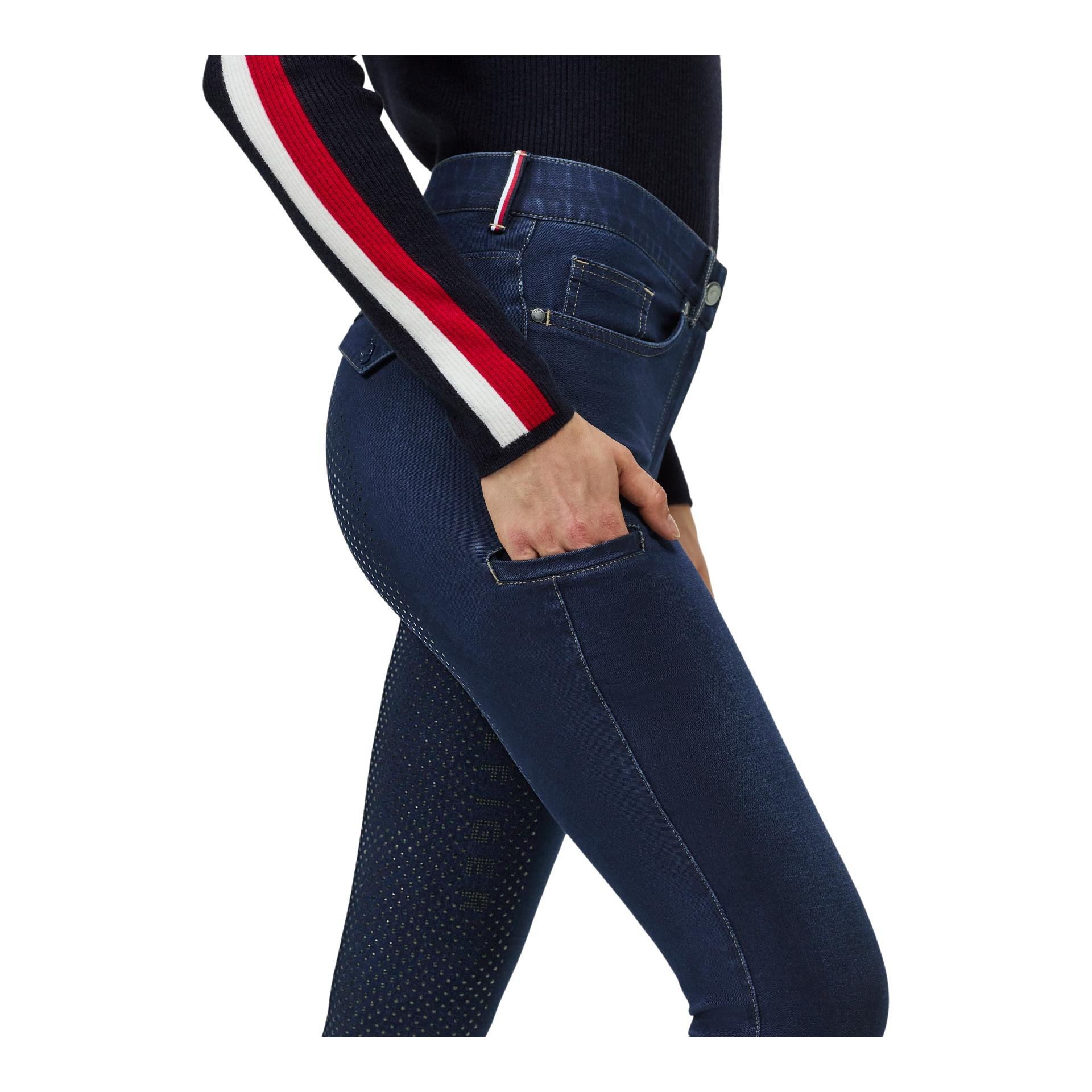 Reithose Hope Denim Vollbesatz Damen 