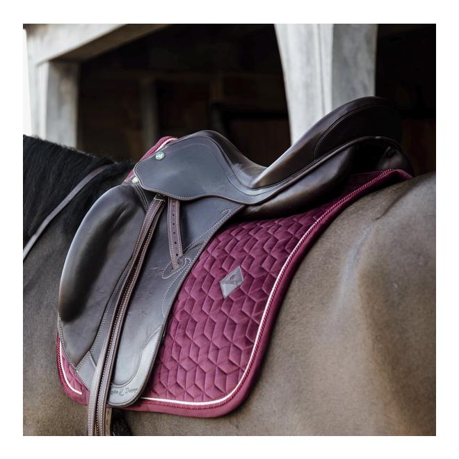 Schabracke Velvet Samt - bordeaux Schabracke Velvet Samt - bordeaux