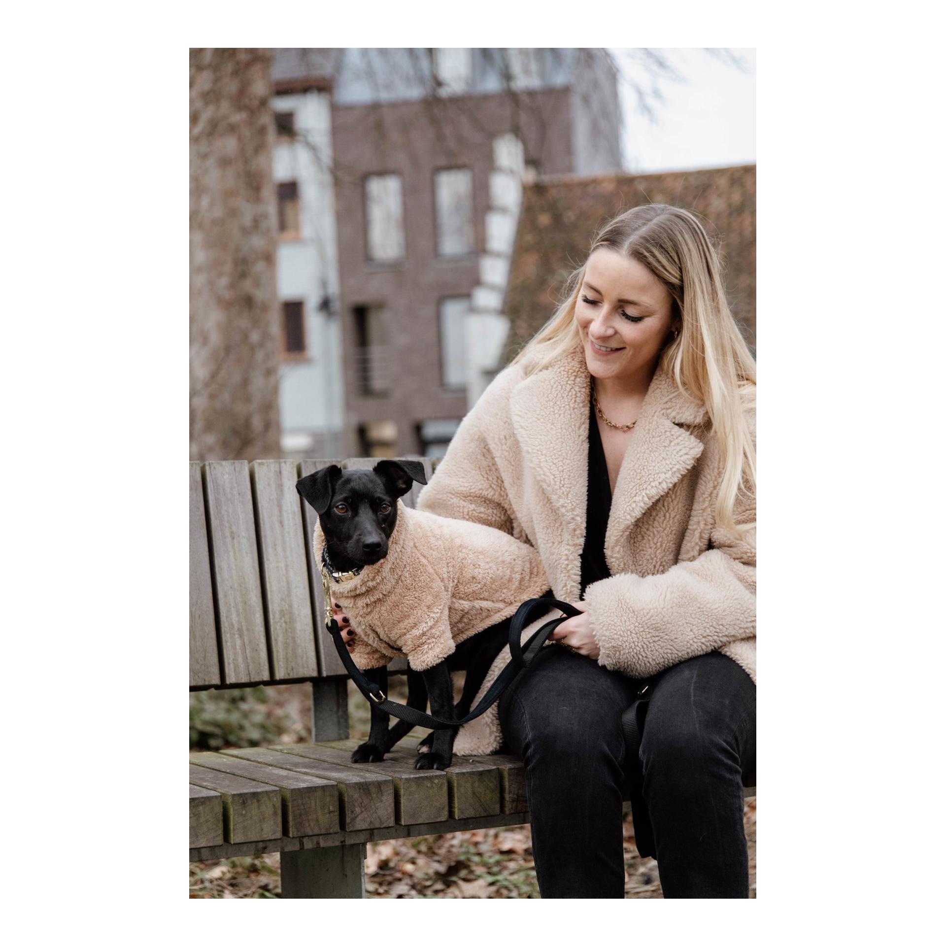 Hundepullover Teddy Fleece - beige Hundepullover Teddy Fleece - beige