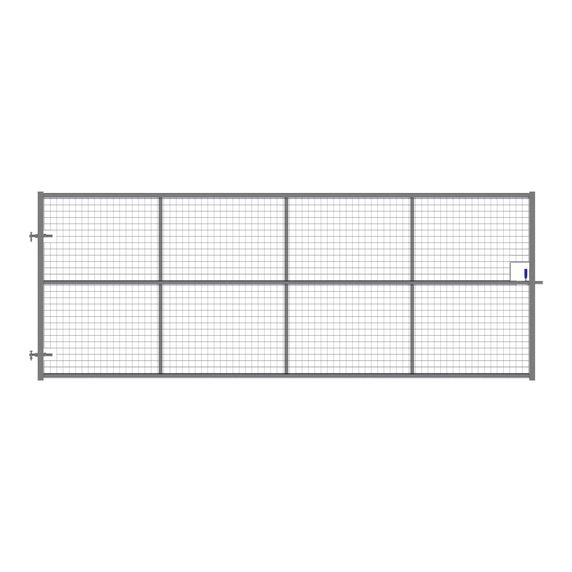 Weidezauntor - mit Gitter - Höhe 1.50 m