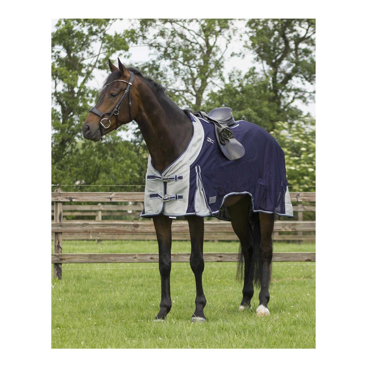 Couverture d'extérieur avec couvre-cou - bleu