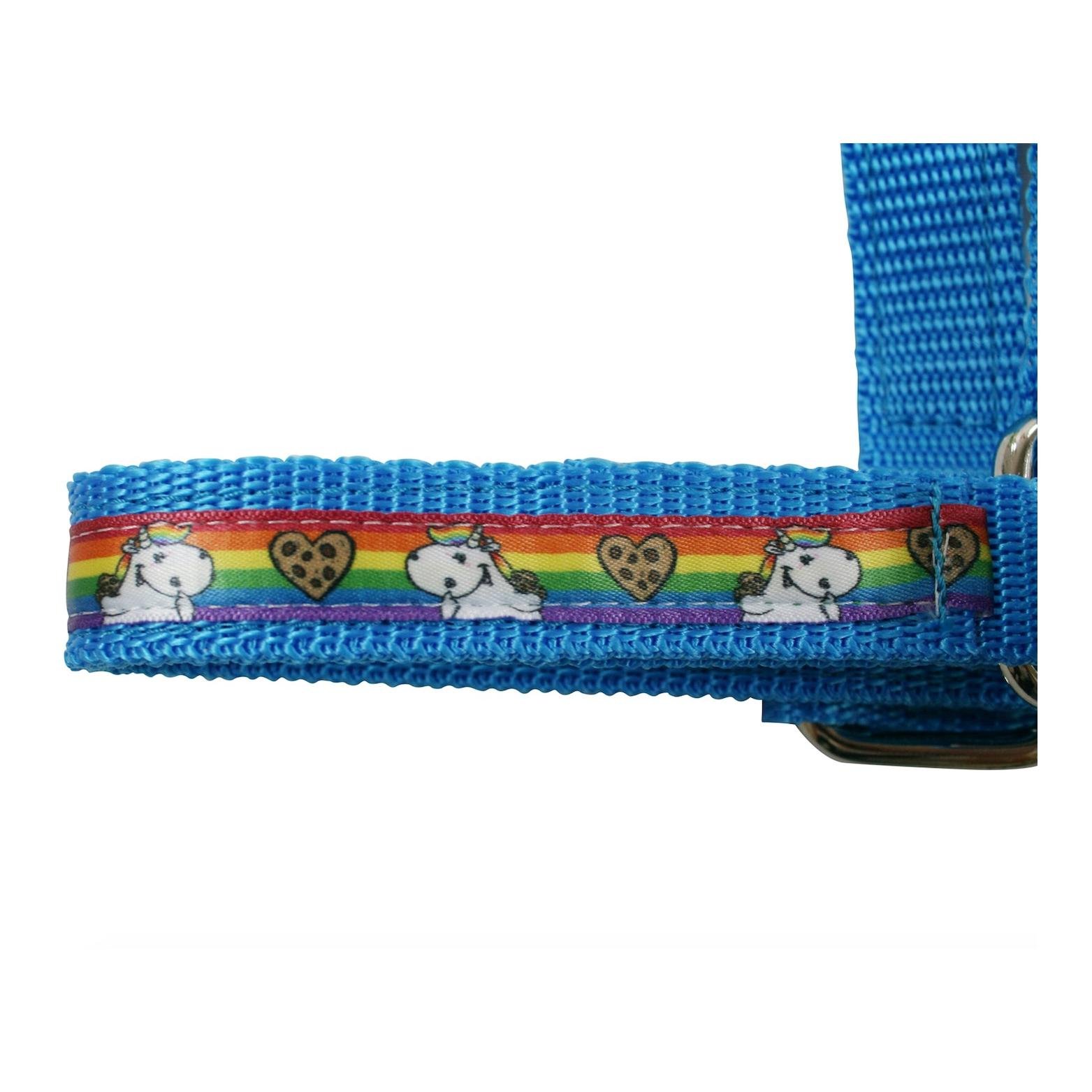 Halfter Dual Fashion Nickel Shetty Pummel 2.0 - azur Halfter Dual Fashion Nickel Shetty Pummel 2.0 - azur