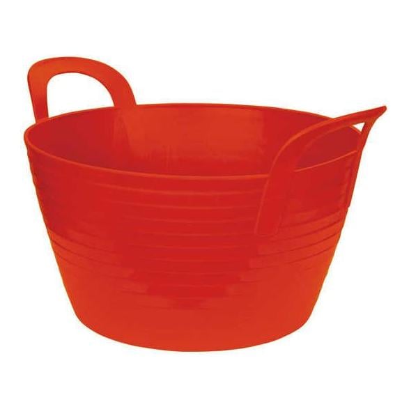Kerbl Mangeoire souple FlexBag - rouge Contenu: 12 l
