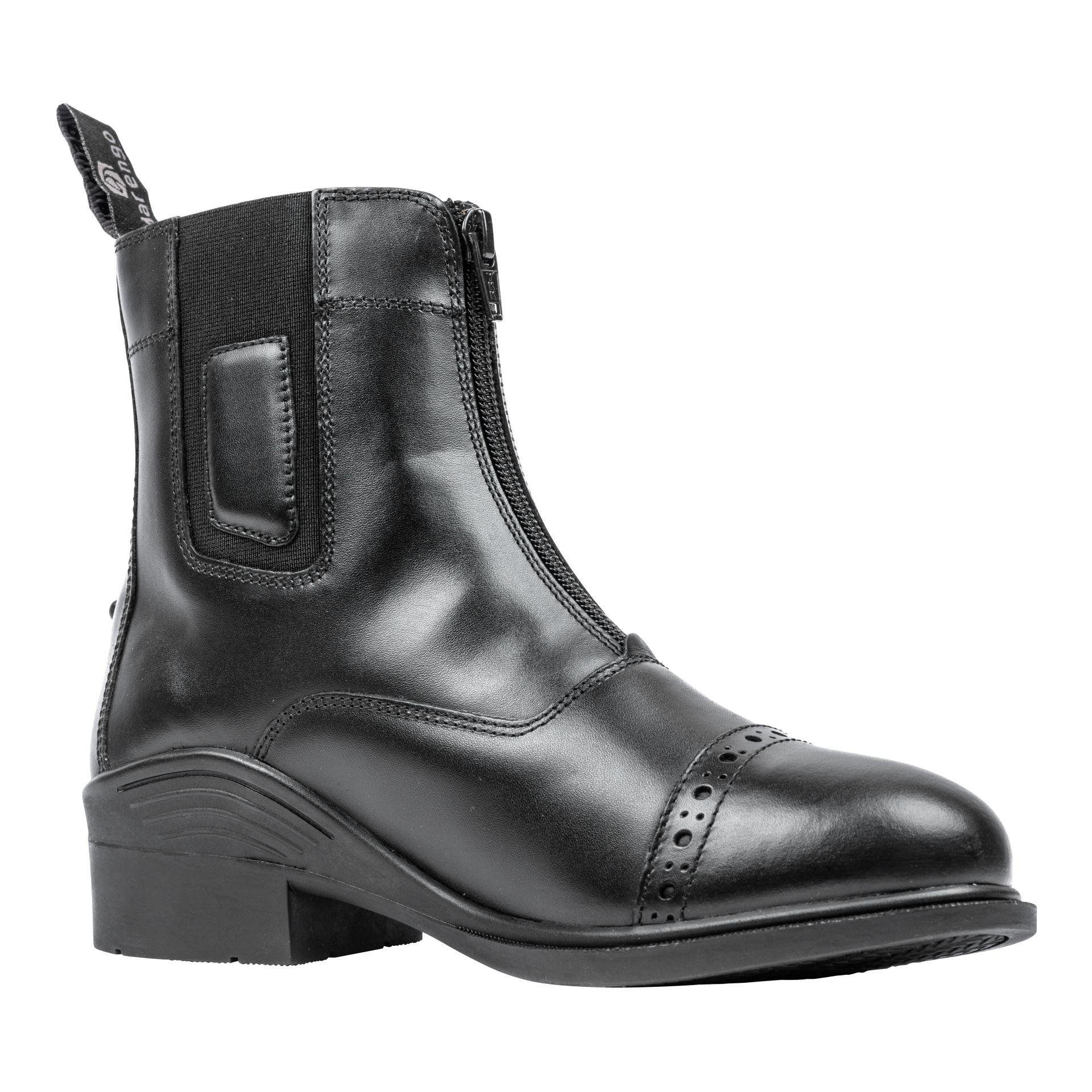 Reitstiefelette Frontzip Pro Echtleder Reitstiefelette Frontzip Pro Echtleder