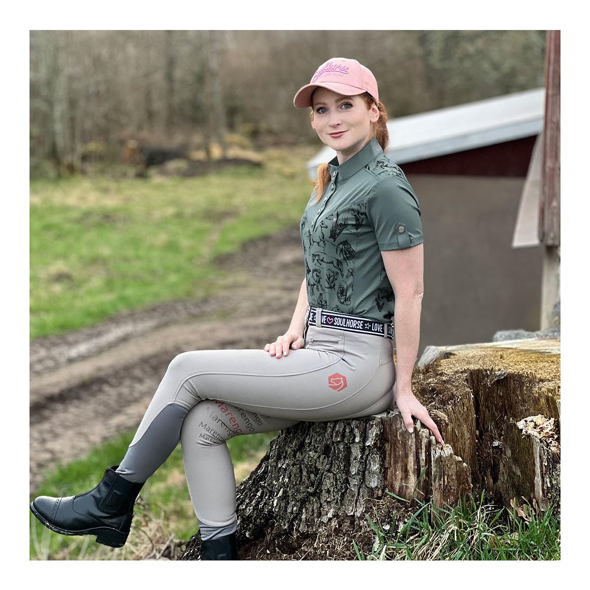 Funktions Poloshirt Horses Funktions Poloshirt Horses