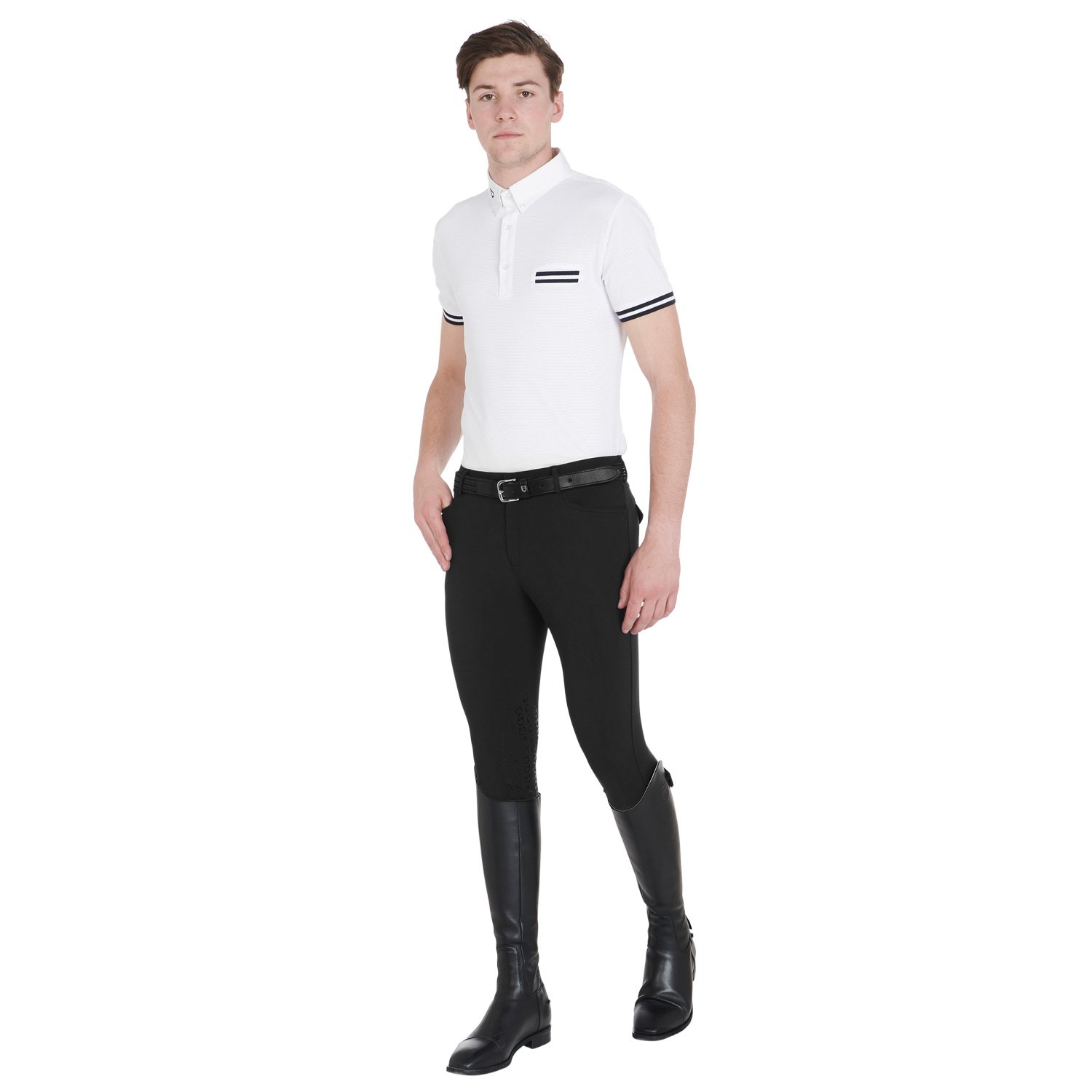 Reithose Caspar Kniebesatz Herren