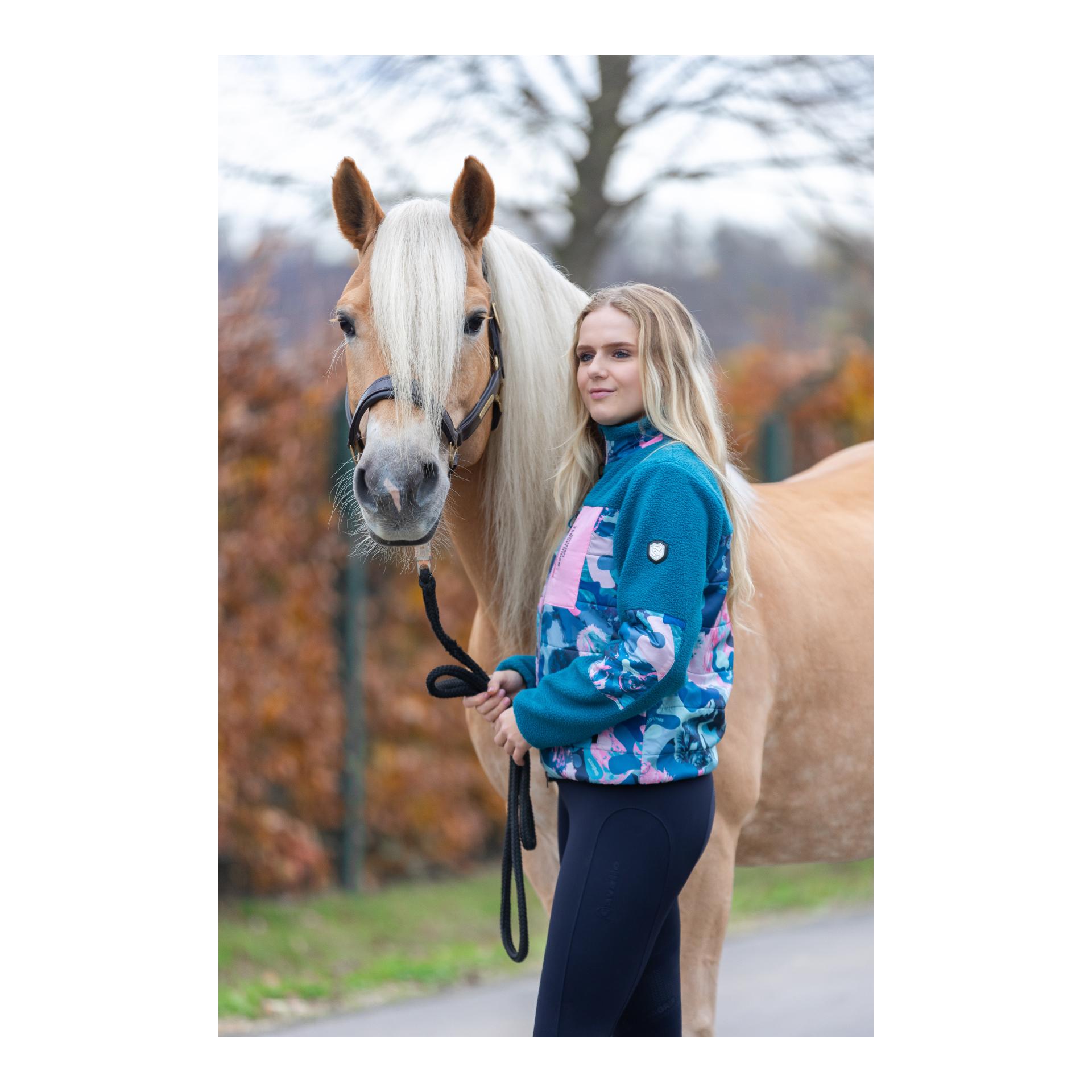 Teddyfleece Mix Jacke "Crazy Connection"