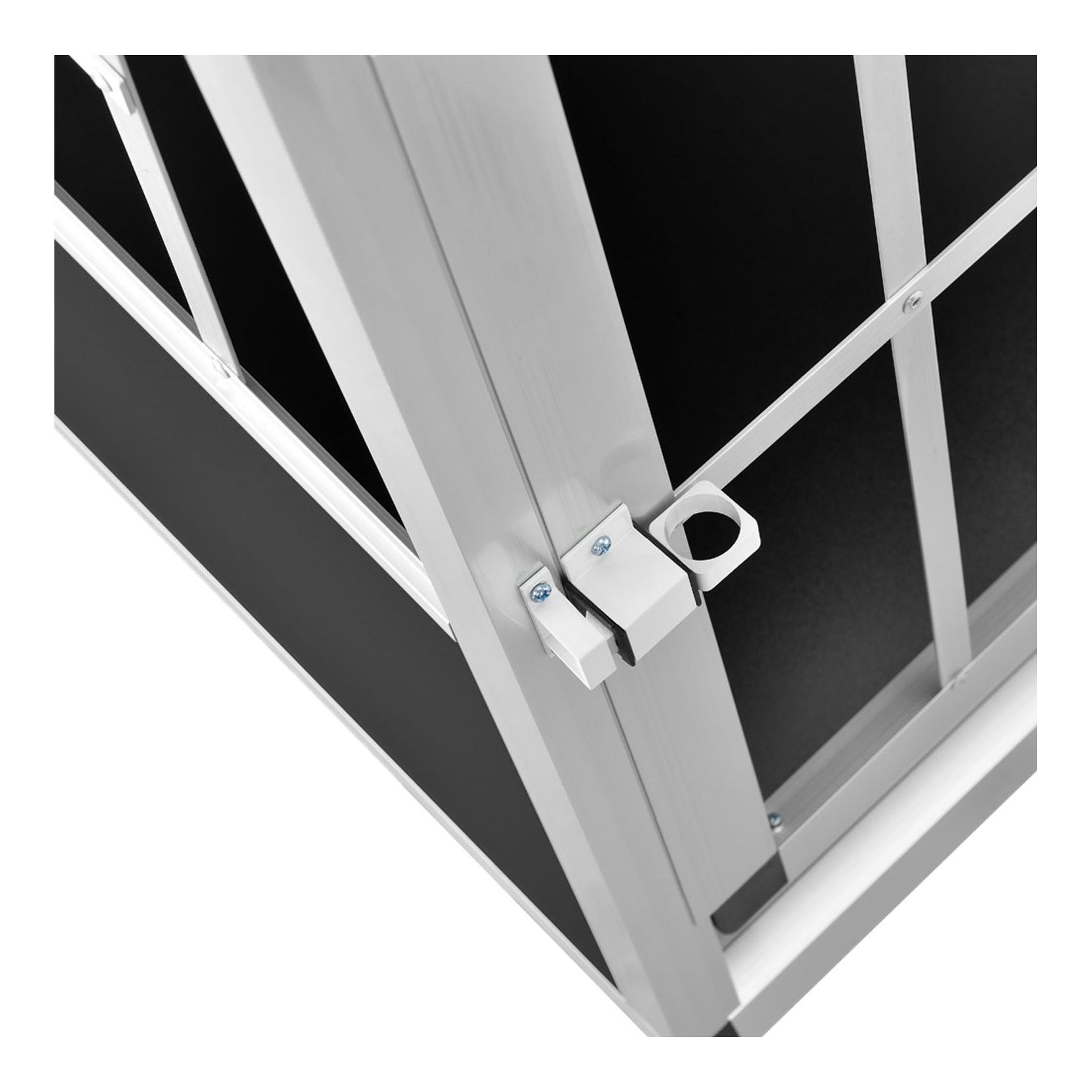 Hundetransportbox aus Aluminium Grösse L-XL Hundetransportbox aus Aluminium Grösse L-XL