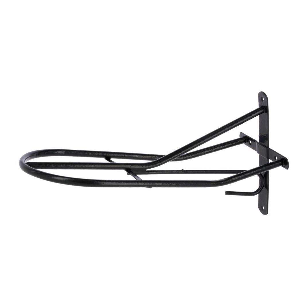 Kerbl 32688 Supporto A Muro Per Coperte E Sottosella, 5 Bracci Orientabili, Metallico Nero