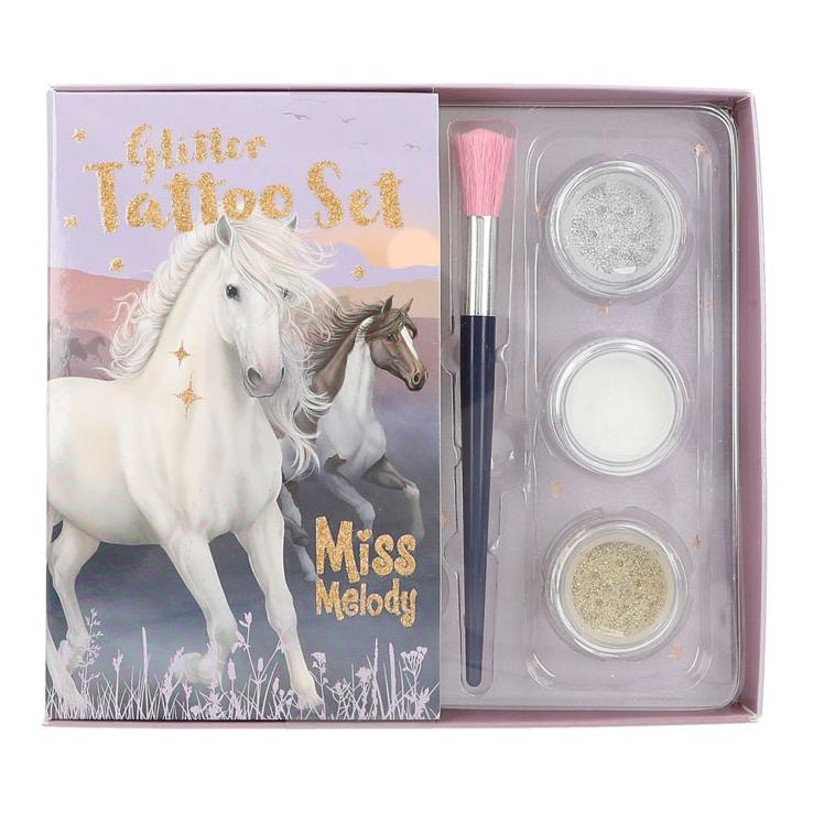 Glitzer tattoo Set Night Horses Glitzer tattoo Set Night Horses