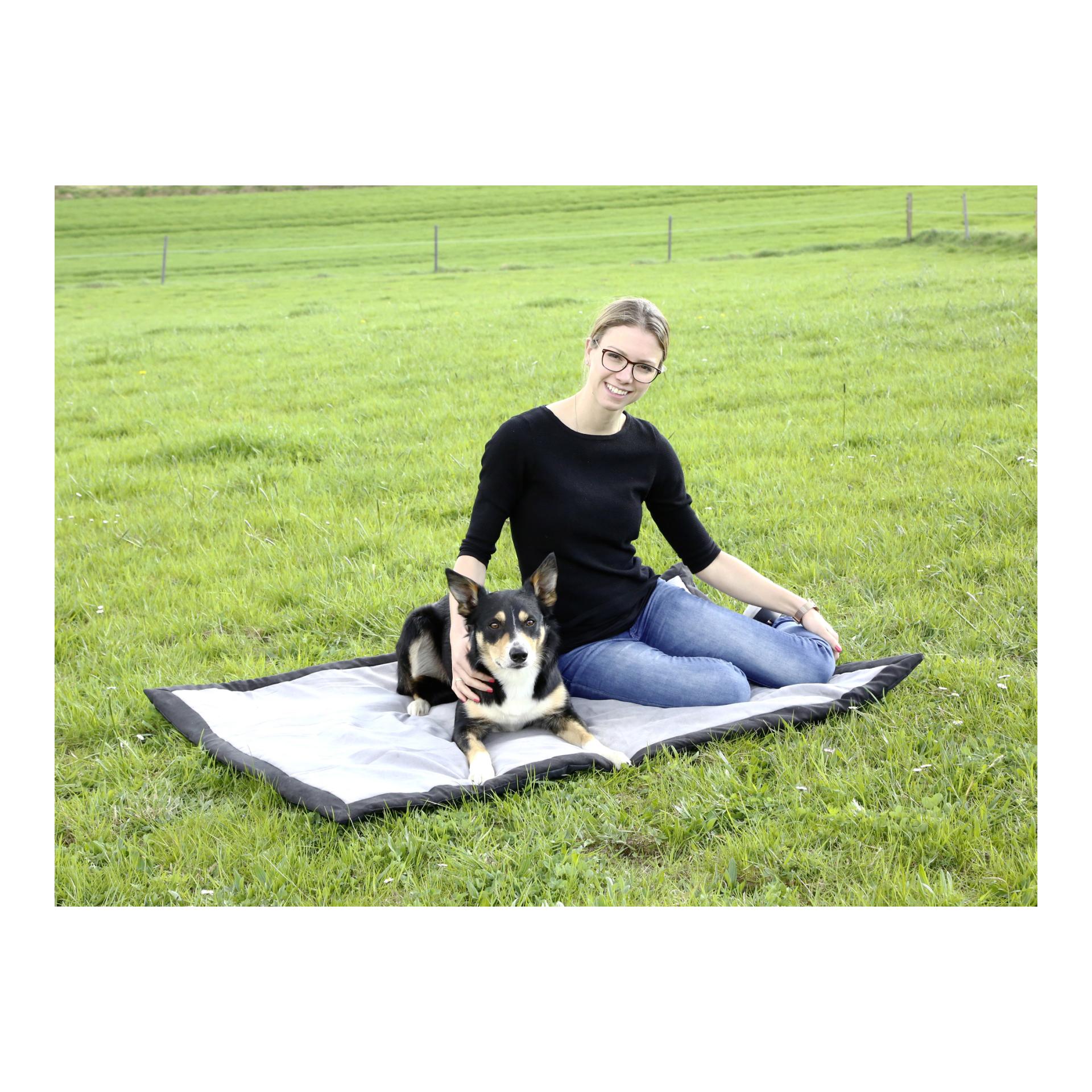 Kerbl Pet Hundematte Trip - grau/schwarz
