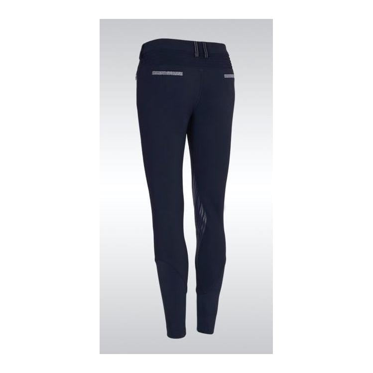Pantalon d'équitation Adele grip aux genoux pour femmes - navy