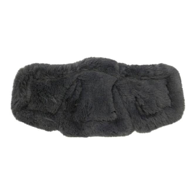 Lammfellpolster Equi-Soft für Stollenschutzgurt - anthrazit/schwarz Lammfellpolster Equi-Soft für Stollenschutzgurt - anthrazit/schwarz