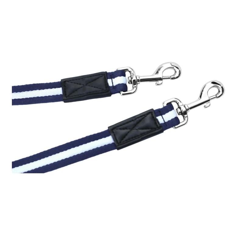 Doppellonge AKA - blau/weiss Doppellonge AKA - blau/weiss
