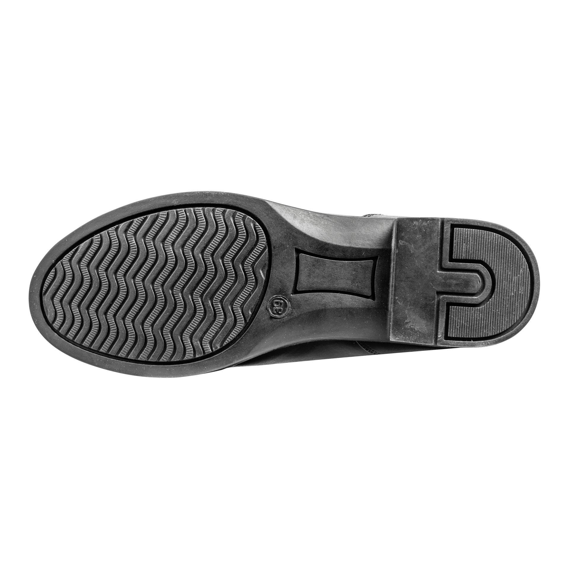 Reitstiefelette Frontzip Winter Kunstleder Reitstiefelette Frontzip Winter Kunstleder