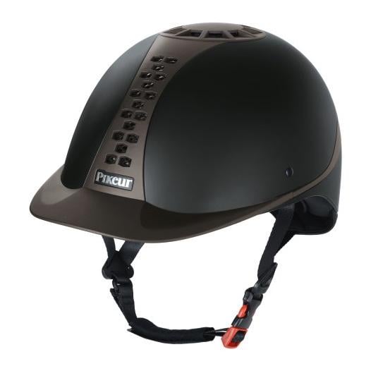 Reithelm Pro Safe Classic VG1 - schwarz/braun