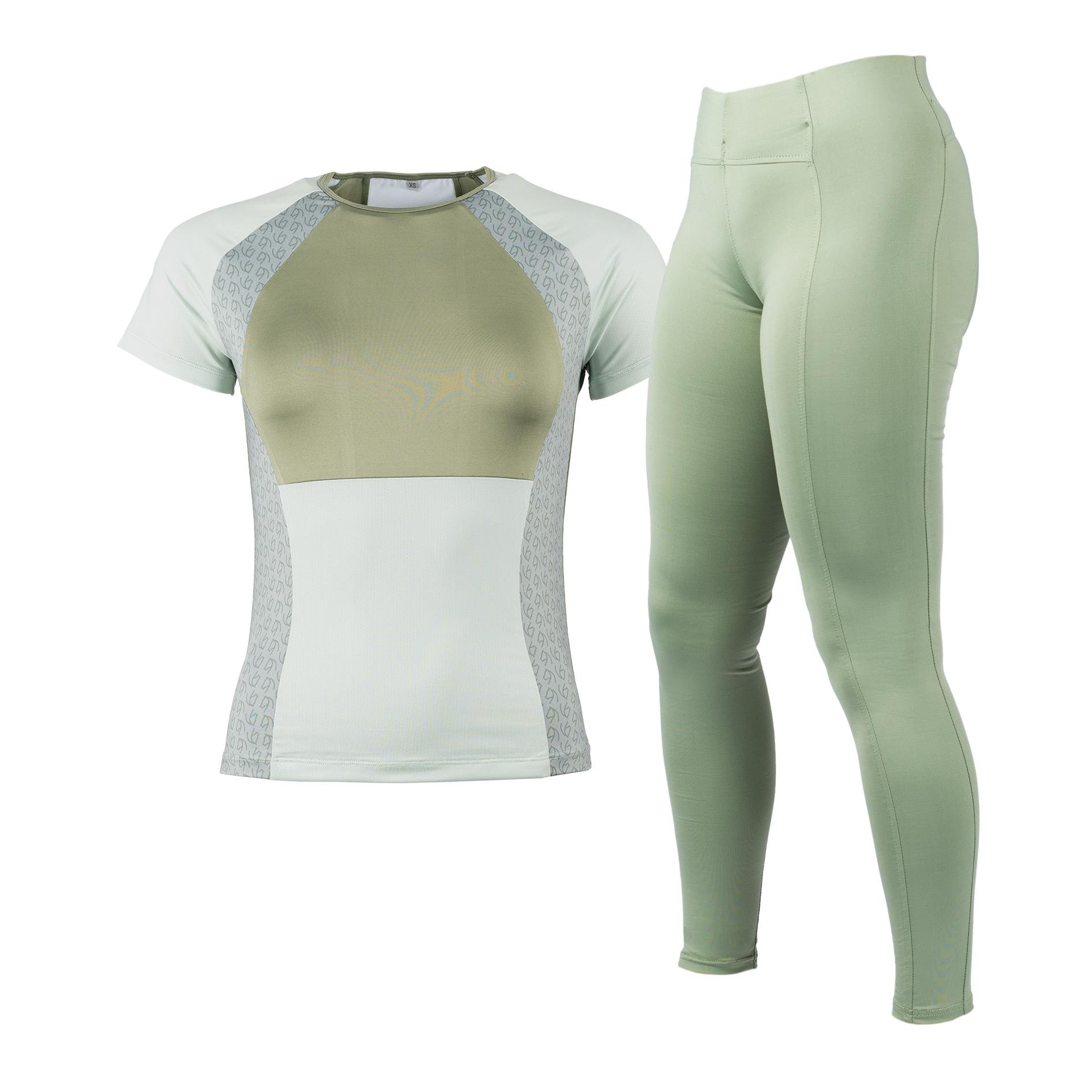 Outfit-Set Sport Star - All Day Leggings & Funktionshirt Summer Wind Outfit-Set Sport Star - All Day Leggings & Funktionshirt Summer Wind