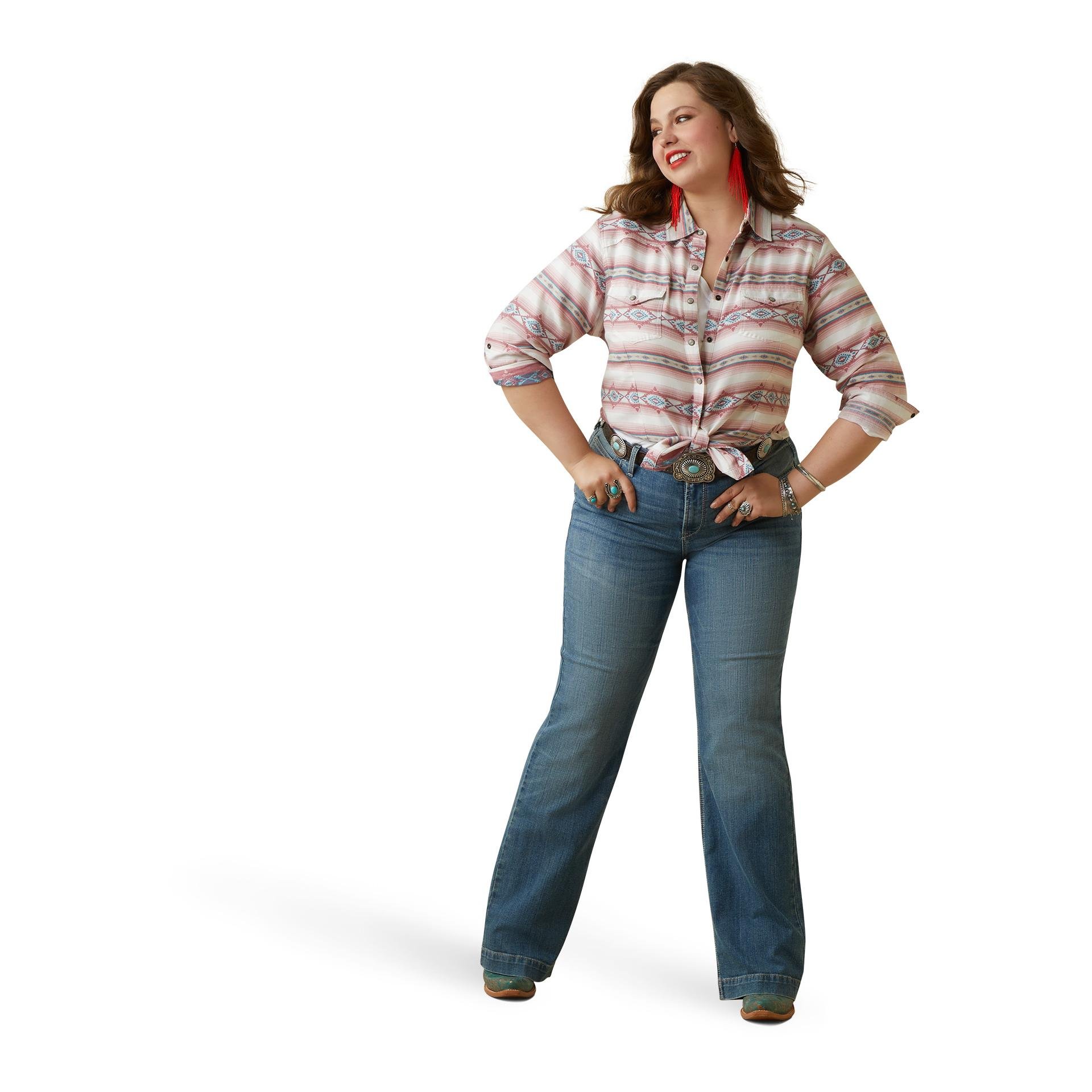 Shirt Real Kaycee Classic Fit Damen Shirt Real Kaycee Classic Fit Damen