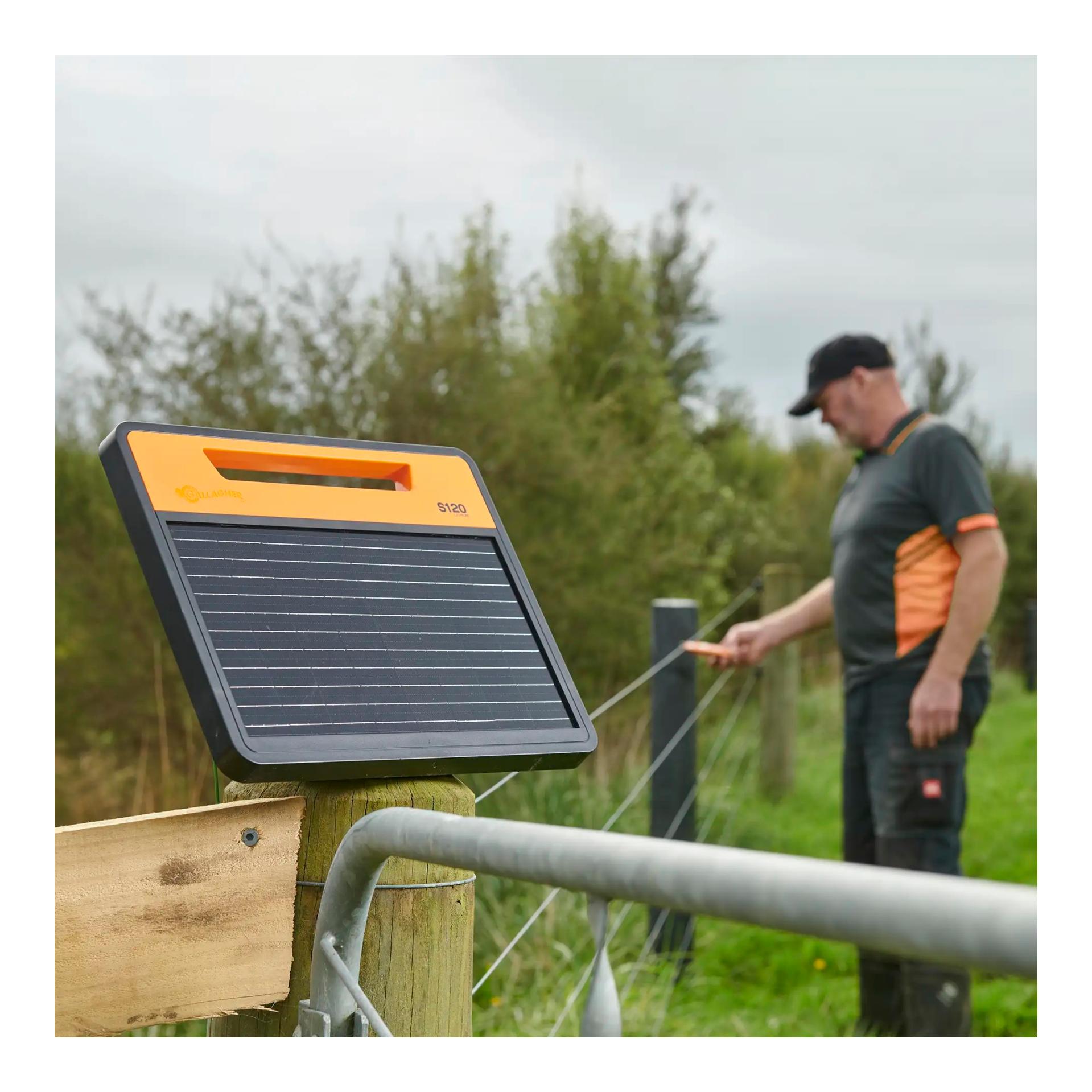 Gallagher Solargerät S120Li - inkl. Batterie