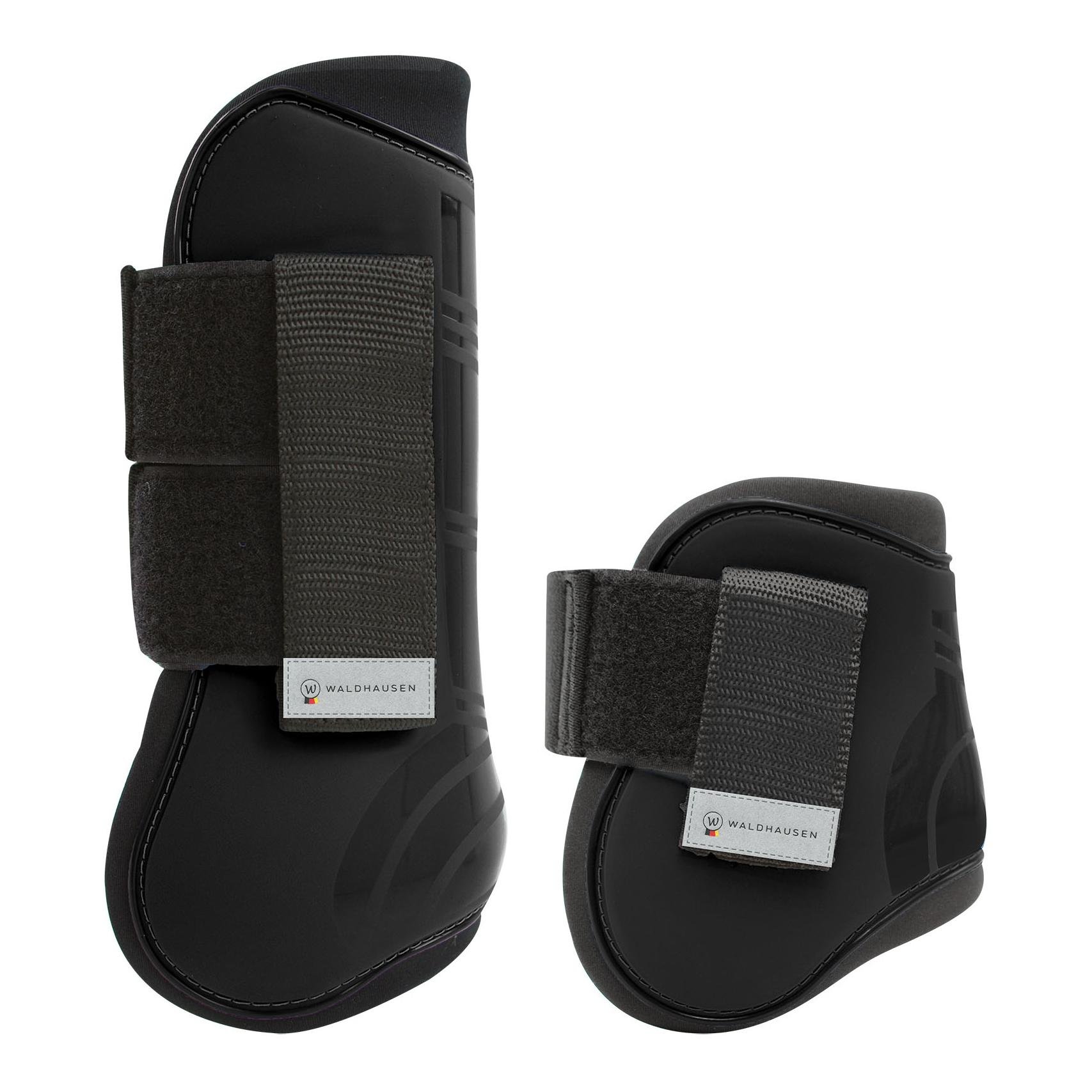 Gamaschen und Streichkappen 4er-Set - schwarz