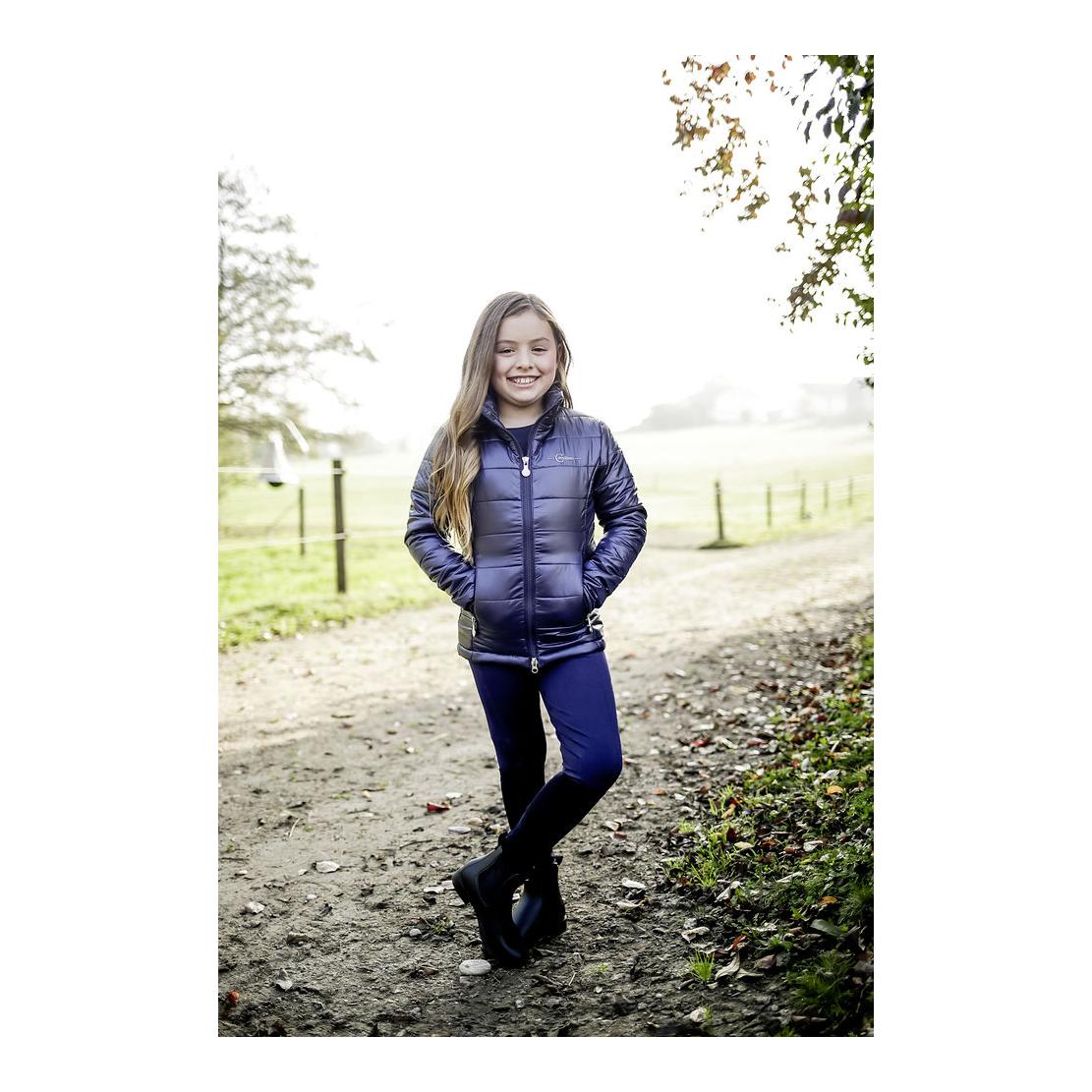 Steppjacke Team Kinder - marine