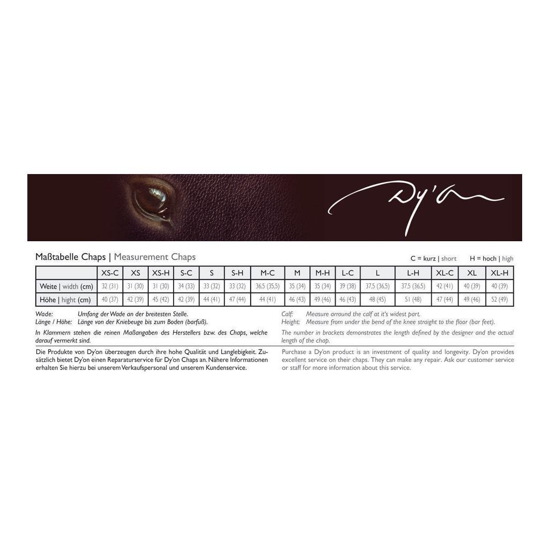 Chaps Original - braun/schwarz