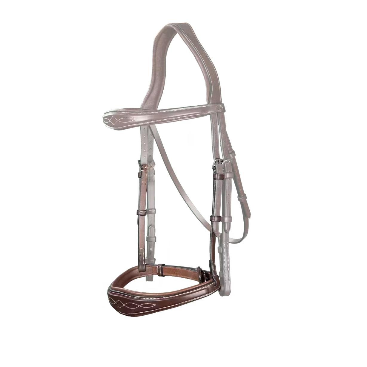 Anatomic noseband without flash Jumping Anatomic noseband without flash Jumping