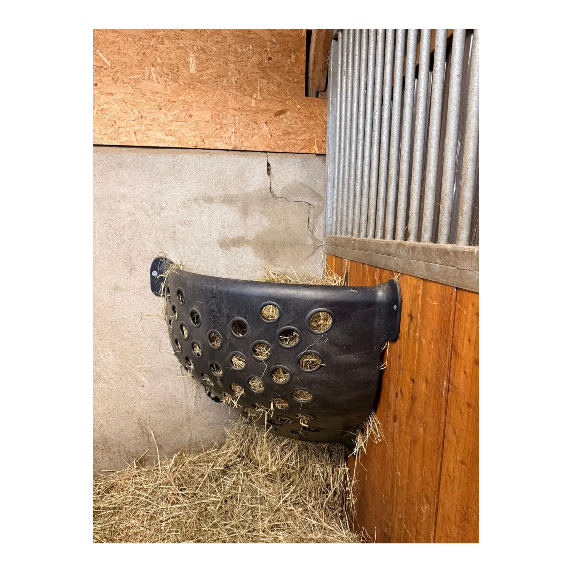 Growi Râtelier à foin - noir