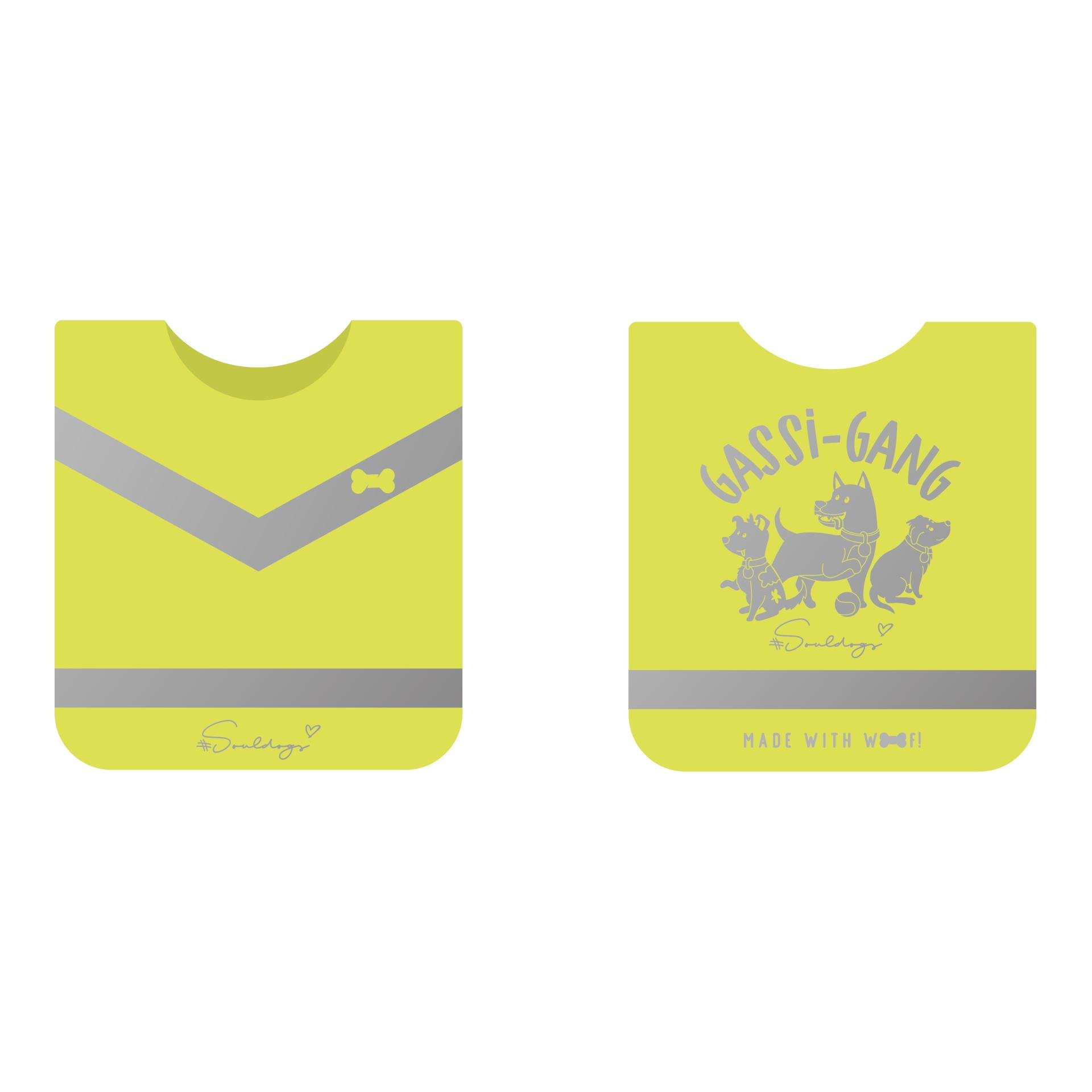 Gilet de sécurité pour chien « Gassi Gang » pour la promenade