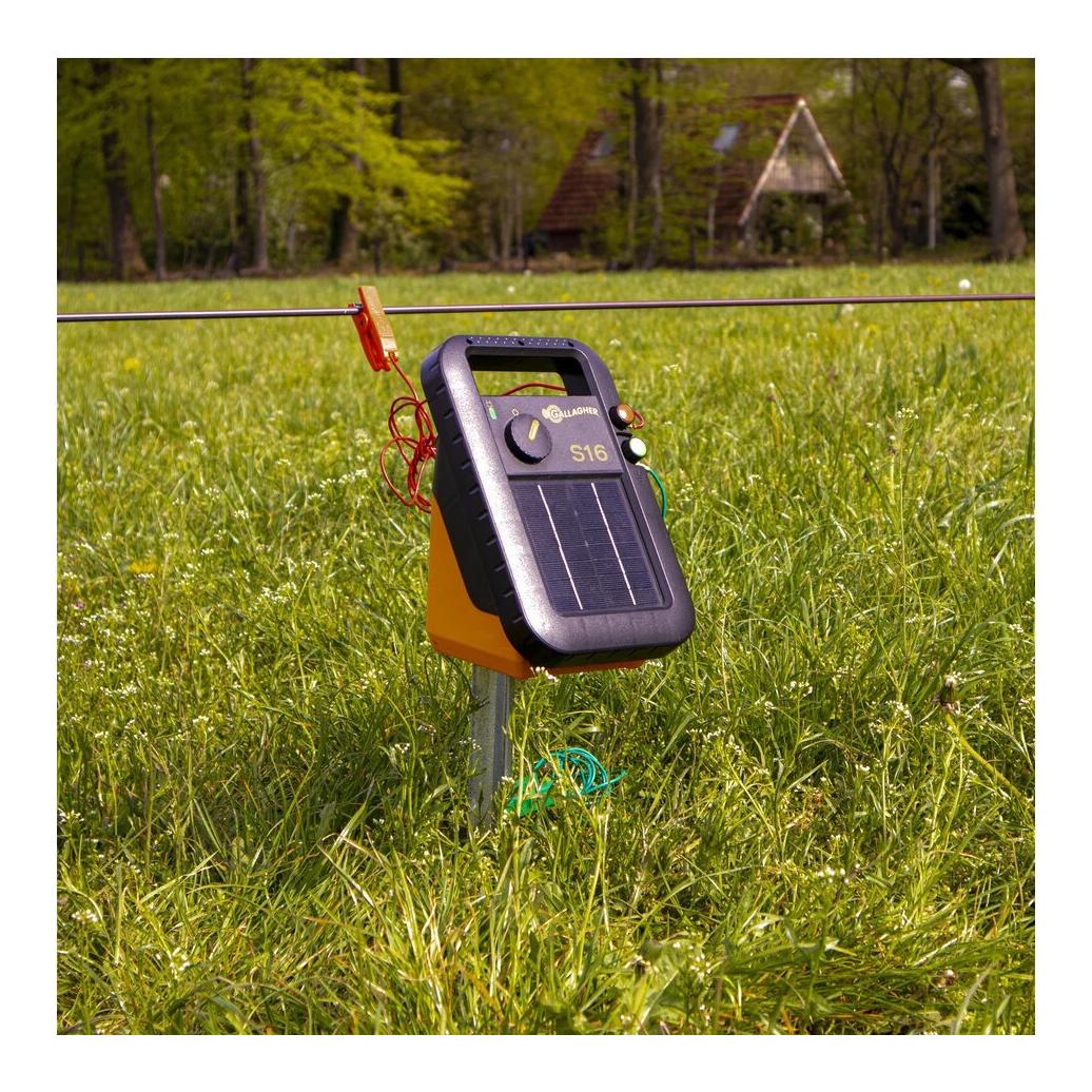Électrificateur solaire S16 – batterie incl. Électrificateur solaire S16 – batterie incl.