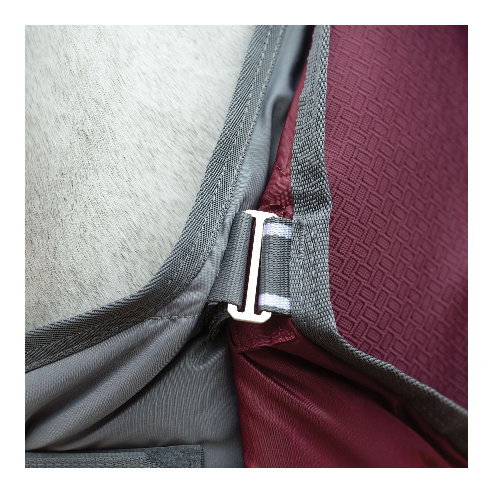 Weidedecke Comfitec Plus Dynamic Standard 220g - bordeaux/grau Weidedecke Comfitec Plus Dynamic Standard 220g - bordeaux/grau